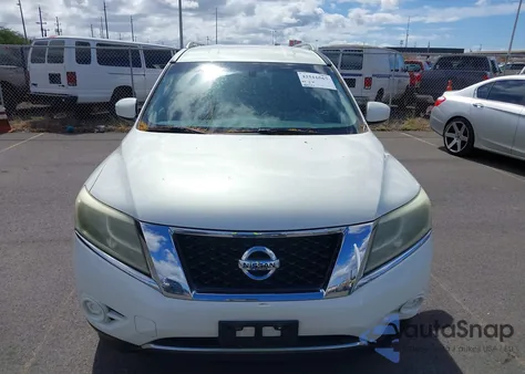 2014 Nissan Pathfinder Sv из США, поврежденный, VIN 5N1AR2MN4EC726389